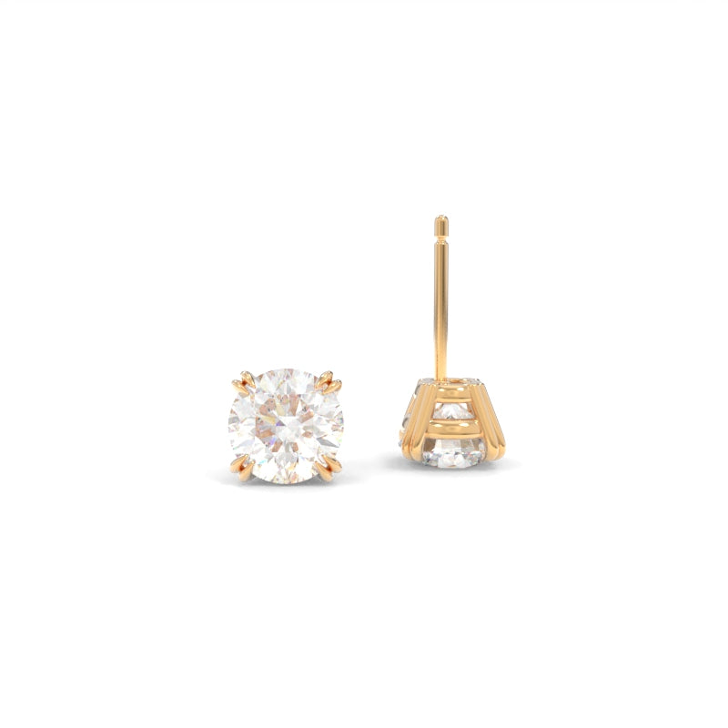 85ct Lab Created Diamond Stud Earrings – Q&T Jewelry